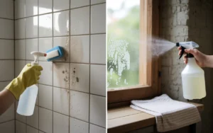 spraying-cleaner-on-bathroom-tiles-and-cleaning-windows