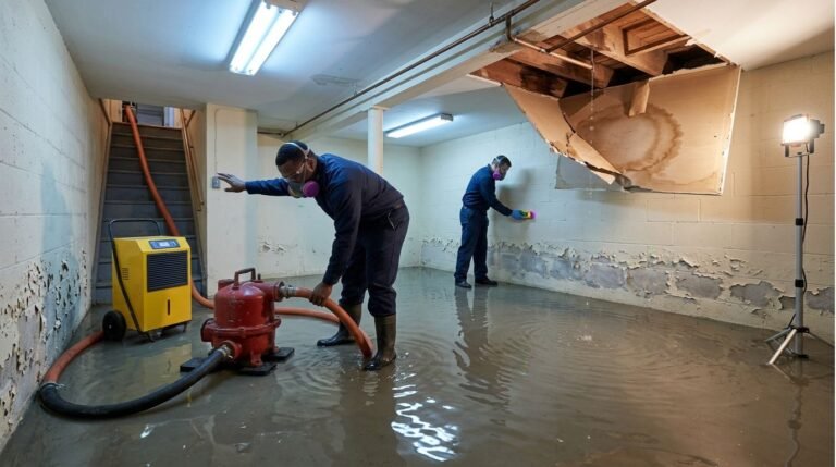 Water damage restoration