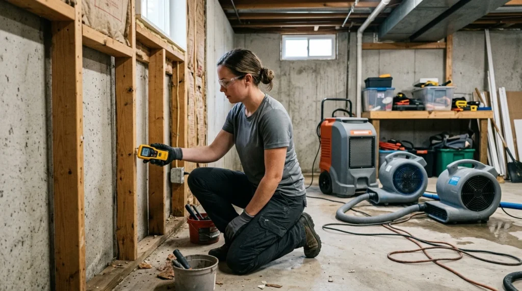 How to Know If Your Basement Is Dry After a Flood: Readings, Logs and Simple Checks